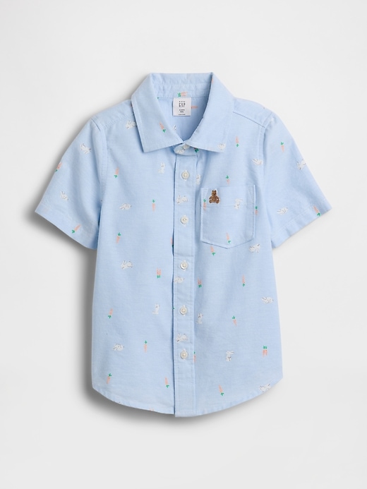 Image number 1 showing, babyGap Brannan Bear Oxford Shirt