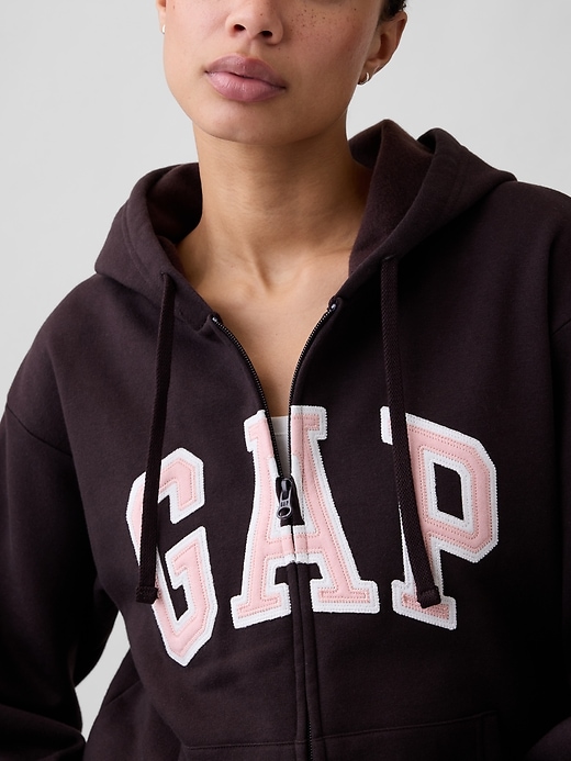 Image number 4 showing, Relaxed Gap Logo Zip Hoodie