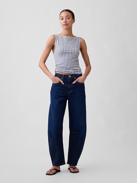 Image number 3 showing, Boatneck Tank Top