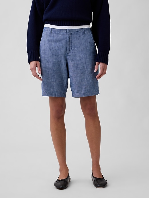 Image number 2 showing, 9" Downtown Bermuda Shorts