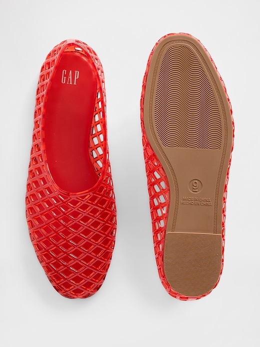 Image number 3 showing, Jelly Ballet Flat