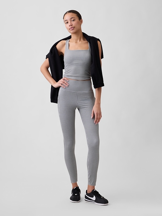 Image number 3 showing, GapFit Studio Recycled Squareneck Brami