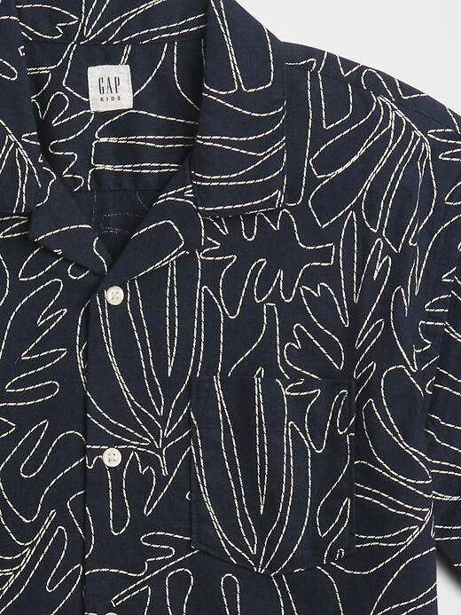Image number 3 showing, Kids Textured Vacay Shirt