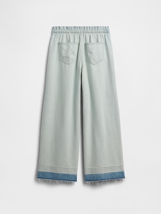 Image number 2 showing, Kids Mid Rise Pull-On Baggy Jeans