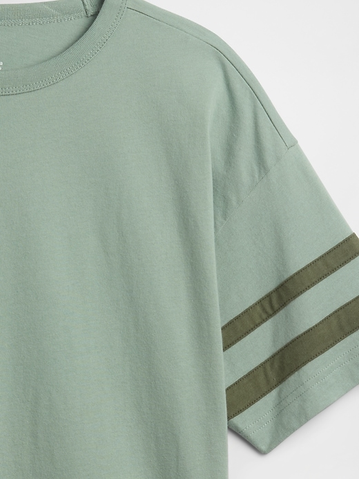Image number 3 showing, Kids Everyday Soft Boxy Stripe T-Shirt
