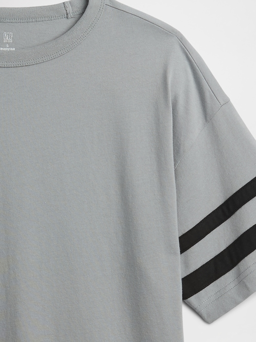 Image number 3 showing, Kids Everyday Soft Boxy Stripe T-Shirt
