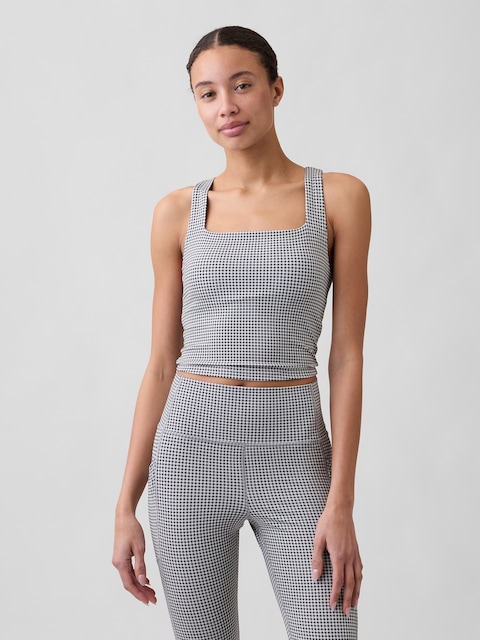 GapFit Studio Recycled Squareneck Brami