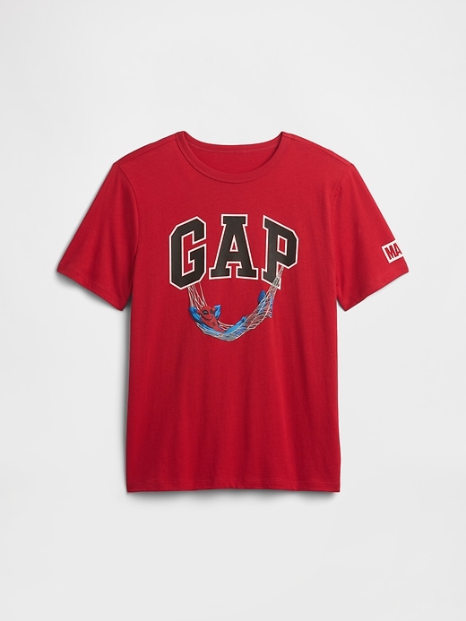 Image number 1 showing, GapKids Marvel Spider-Man Logo T-Shirt