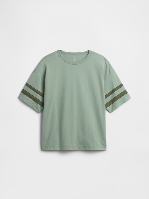 Image number 1 showing, Kids Everyday Soft Boxy Stripe T-Shirt