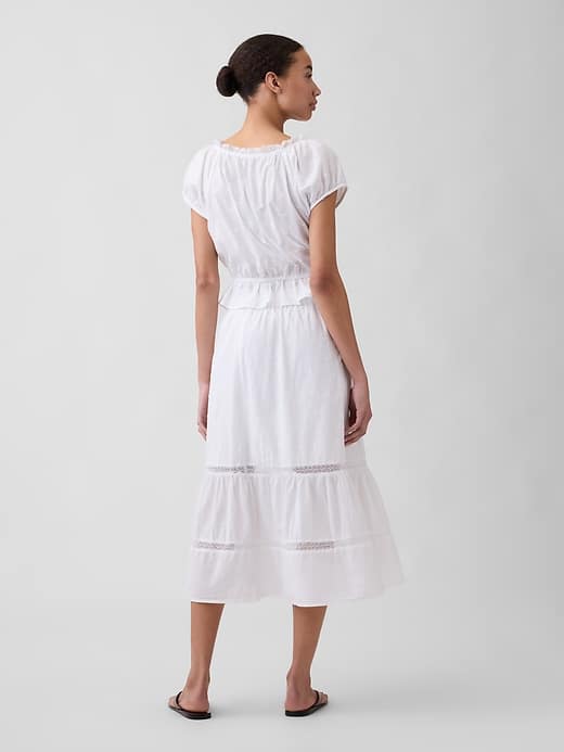 Image number 2 showing, Relaxed Tiered Maxi Skirt