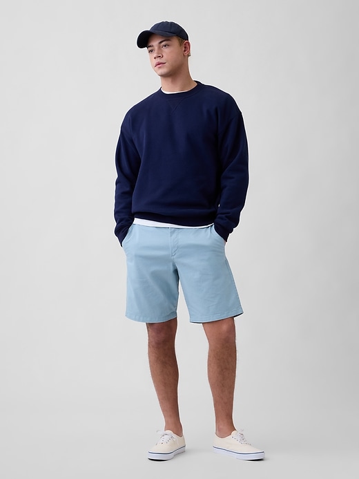 Image number 1 showing, 9" Essential Khaki Shorts