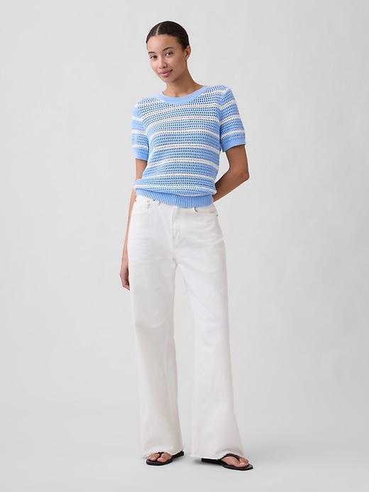 Image number 3 showing, Relaxed Crochet Top