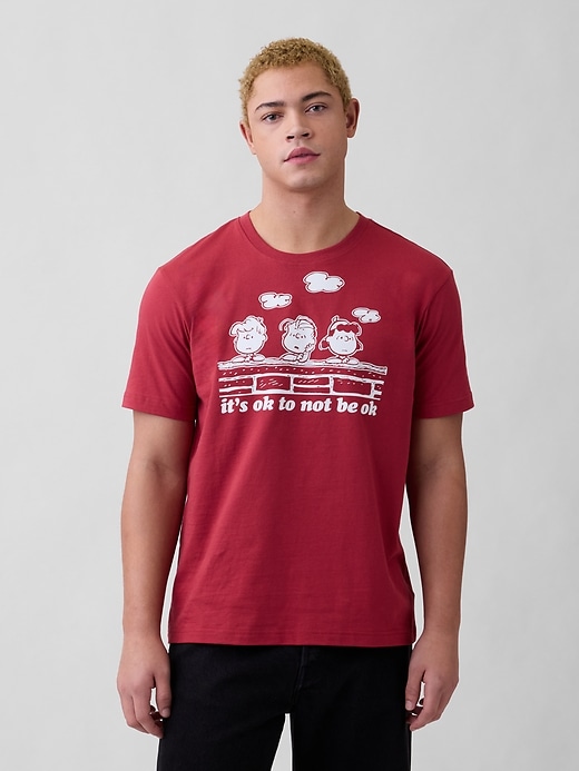 Image number 1 showing, Peanuts Everyday Soft Relaxed Graphic T-Shirt