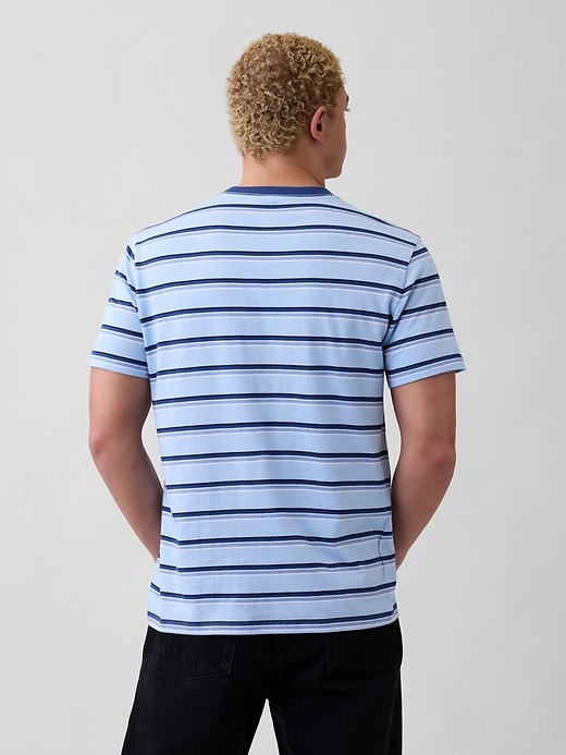 Image number 2 showing, Everyday Soft Stripe Crewneck T-Shirt