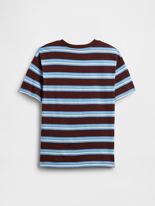 Image number 2 showing, Kids Everyday Soft Stripe Pocket T-Shirt