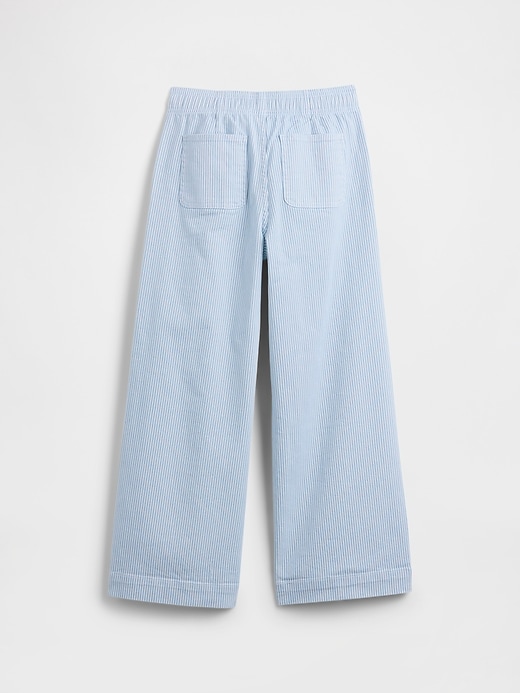 Image number 2 showing, Kids Stripe Pull-On Wide-Leg Pants