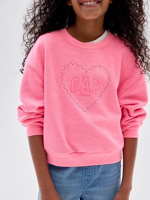 Image number 3 showing, Kids Oversized Gap Graphic Sweatshirt