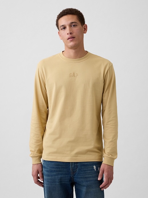Image number 1 showing, Everyday Soft Relaxed Gap Mini-Logo T-Shirt