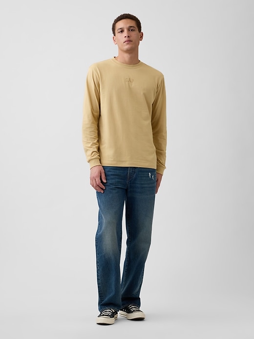 Image number 3 showing, Everyday Soft Relaxed Gap Mini-Logo T-Shirt