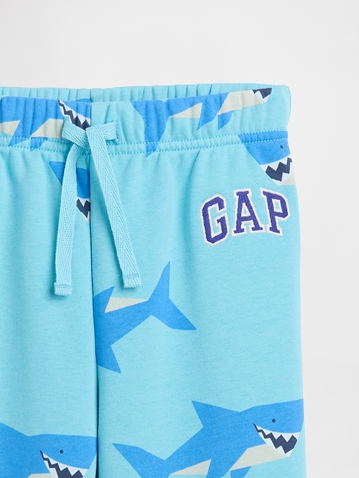 Image number 3 showing, babyGap Relaxed Pull-On Logo Joggers