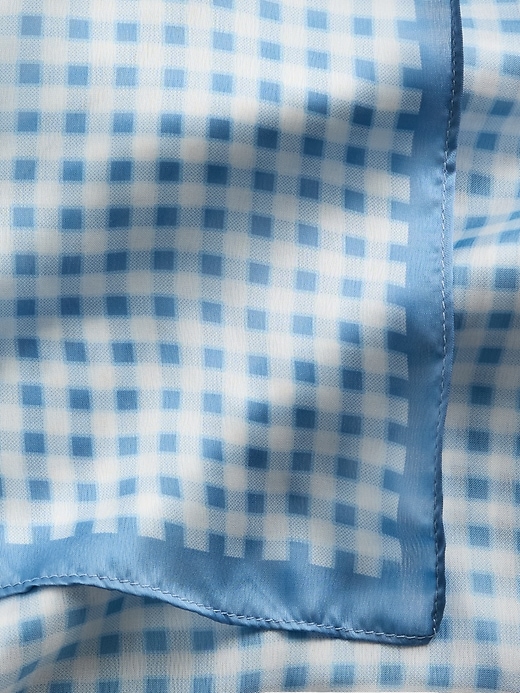 Image number 2 showing, Faux-Silk Scarf