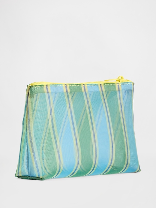 Image number 2 showing, Stripe Zip Pouch