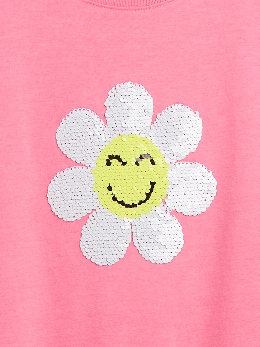 Image number 3 showing, Kids Oversized Graphic T-Shirt