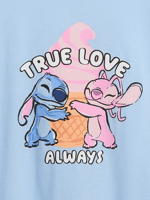 Image number 3 showing, GapKids × Disney Lilo and Stitch Oversized Graphic T-Shirt