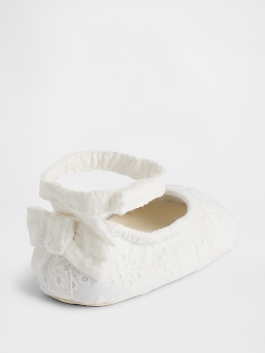 Image number 4 showing, Baby Eyelet Flats