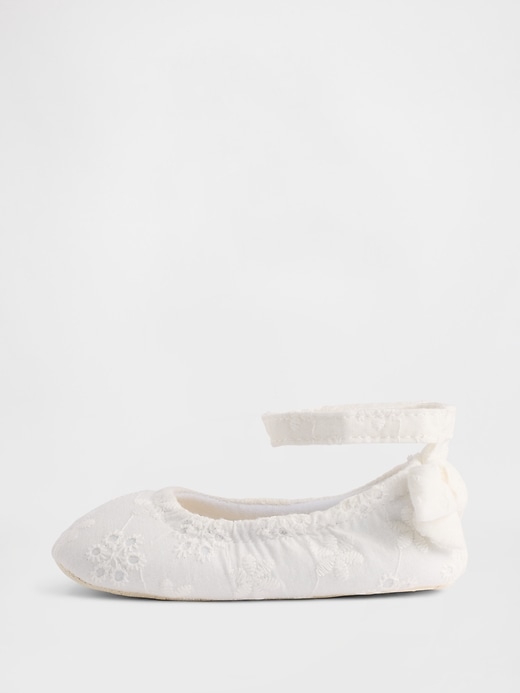 Image number 5 showing, Baby Eyelet Flats