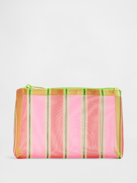 Image number 1 showing, Stripe Zip Pouch