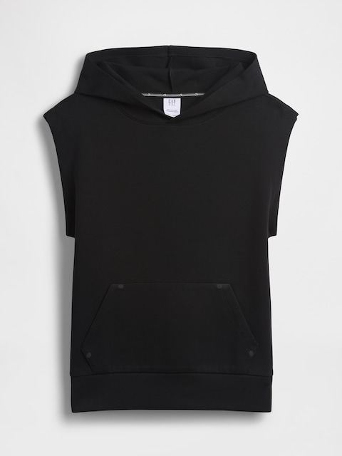 Kids GapFit Relaxed Sleeveless Tech Hoodie
