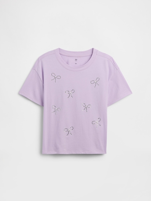 Image number 1 showing, Kids Oversized Graphic T-Shirt