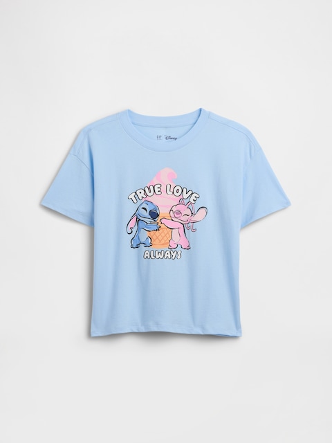 GapKids × Disney Lilo and Stitch Oversized Graphic T-Shirt