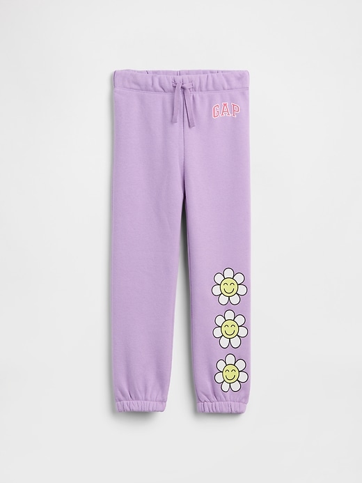 Image number 1 showing, babyGap Relaxed Pull-On Logo Joggers