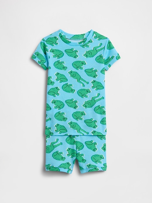 Image number 1 showing, Kids & babyGap 100% Organic Cotton Frog PJ Set