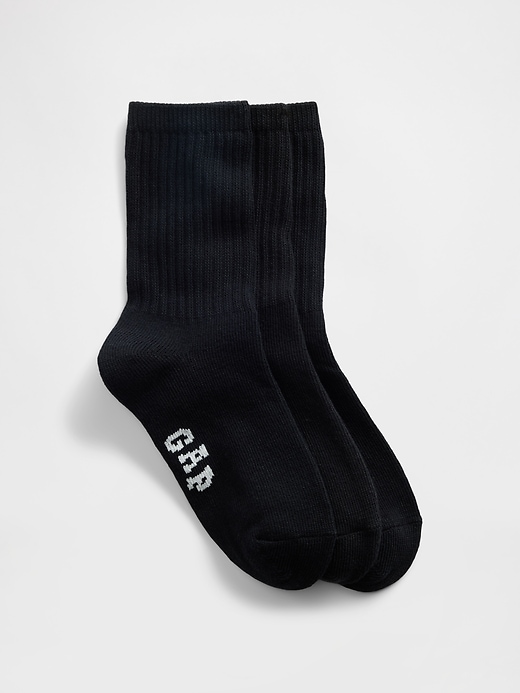 Image number 1 showing, Kids Gap Logo Crew Socks (3-Pack)
