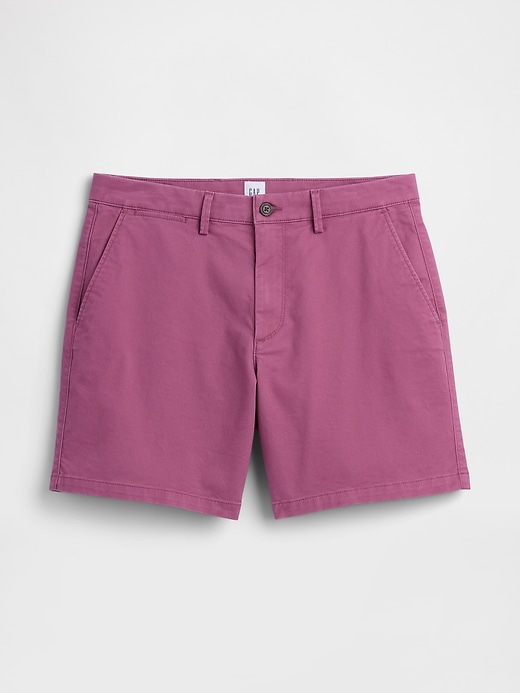 Image number 6 showing, 7" Essential Khaki Shorts