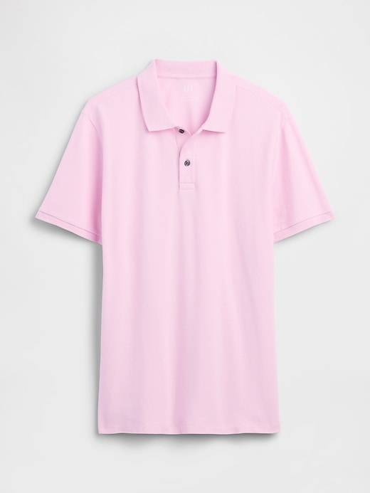 Image number 5 showing, Stretch Pique Polo Shirt