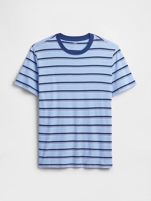 Image number 5 showing, Everyday Soft Stripe Crewneck T-Shirt