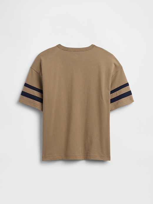 Image number 2 showing, Kids Everyday Soft Boxy Stripe T-Shirt