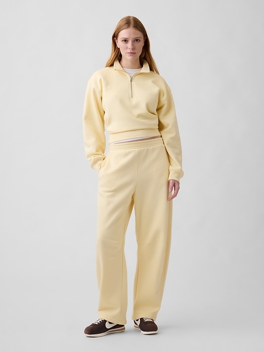 Image number 3 showing, Oversized Fleece Half-Zip Sweatshirt