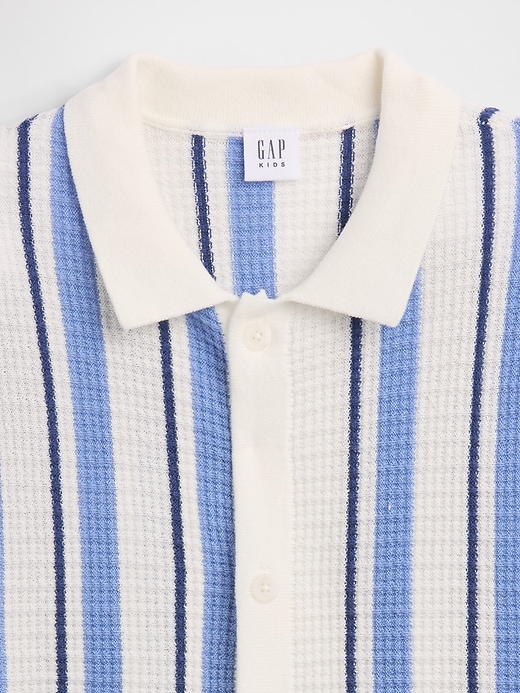 Image number 3 showing, Kids Relaxed Textured Sweater Shirt