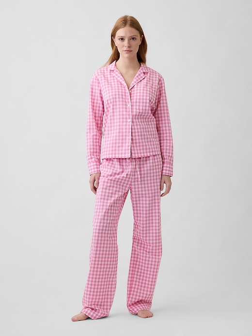 Image number 3 showing, Poplin PJ Shirt