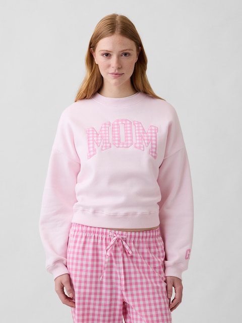 Relaxed Wedge Graphic Sweatshirt
