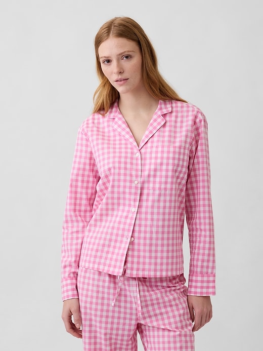 Image number 1 showing, Poplin PJ Shirt