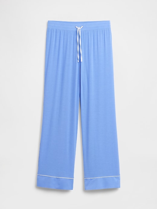 Image number 4 showing, Modal Wide-Leg PJ Pants