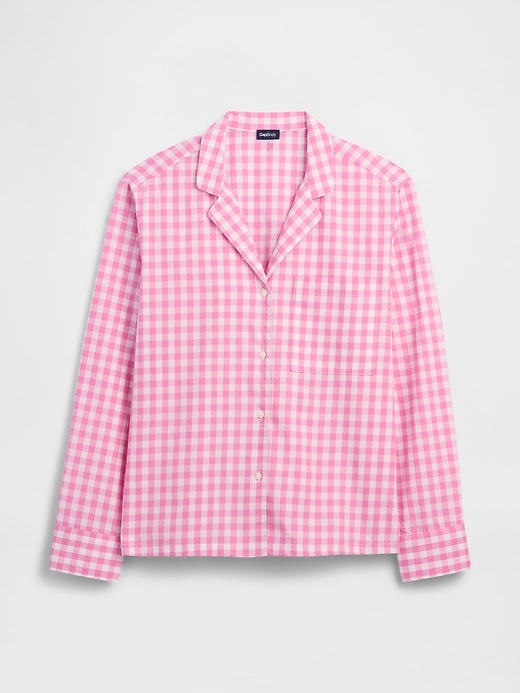 Image number 4 showing, Poplin PJ Shirt