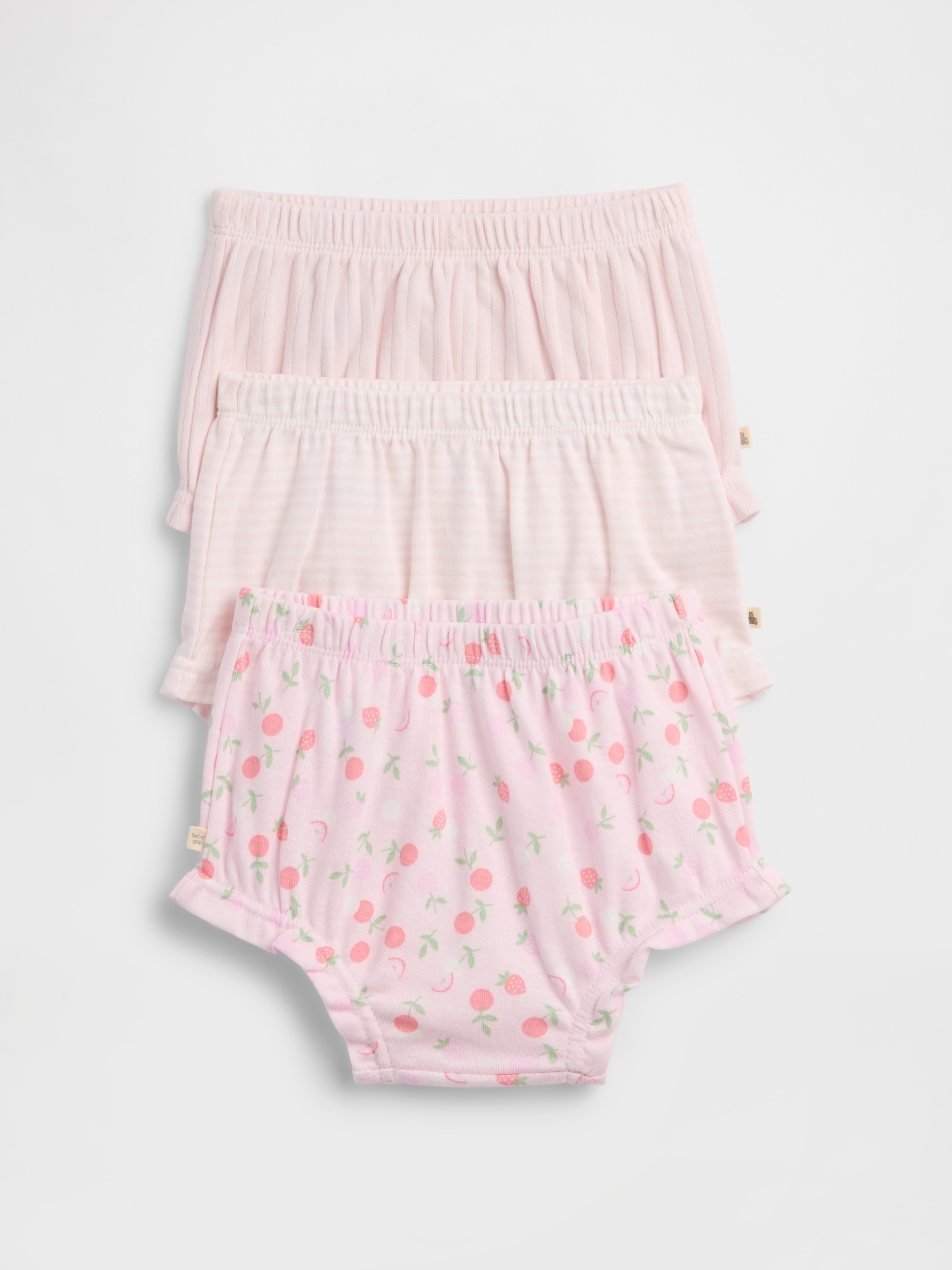 Baby Pull-On Shorts (3-Pack)