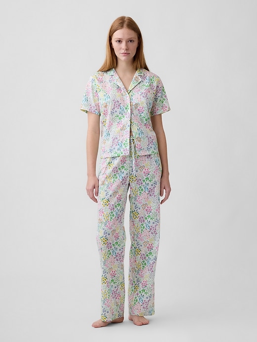 Image number 3 showing, Poplin PJ Shirt